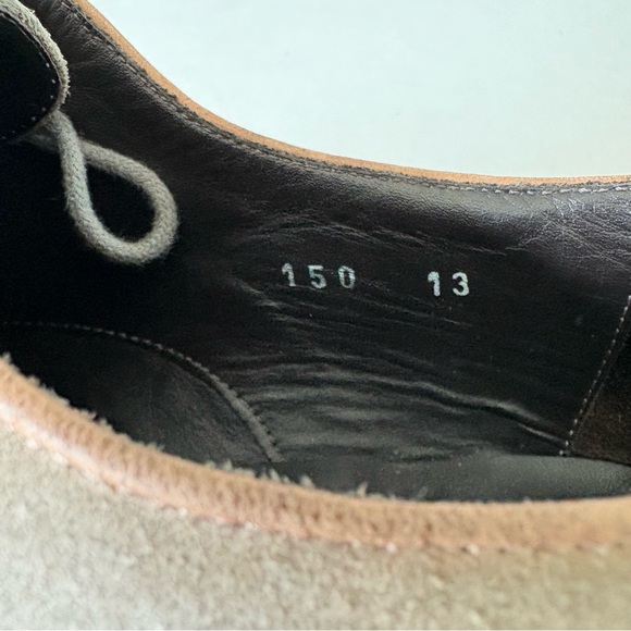 To Boot New York Adam Derrick Gray Suede Derby Dress Shoes Lace Up Men’s Size 13 main image 4